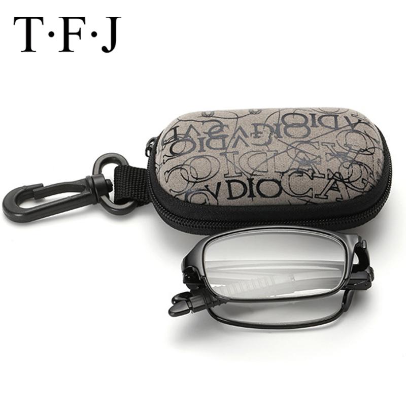 

TFJ Portable Lightweigt Foldable Reading Glasses Men Folding Presbyopic Glasses WOMEN Diopter 1.0 1.5 2.0 2.5 3.0 3.5 4.0