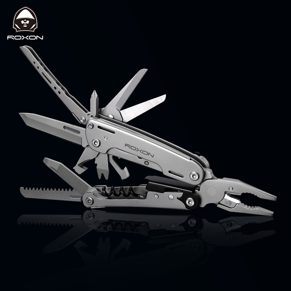 

New Multitools Folding Plier EDC Scissors Camping Fishing Multi Tools Plier Screwdriver Bits Multifunctional Tool Knife Survival Y200321