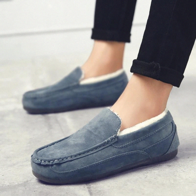 

Unisex Winter New Snow Boots Men Shoes Fashion Slip-on Warm Non-slip Casual Shoes Man Plus Size Flats Male Sneakers #nG9M