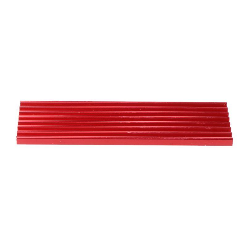 

1Set 1Set Aluminum Cooling Heatsink Cooling Thermal Pad Cooler For NVME M.2 NGFF 2280 PCI-E SSD Solid State Hard Drive Disk