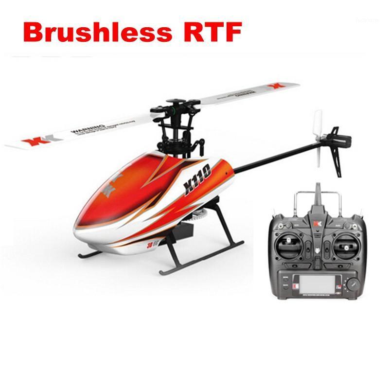 

XK K110 Blast 6CH Brushless 3D6G System RC Helicopter RTF for Kids Children Funny Toys Gift RC Drones Outdoor For FUTABA S-FHSS1