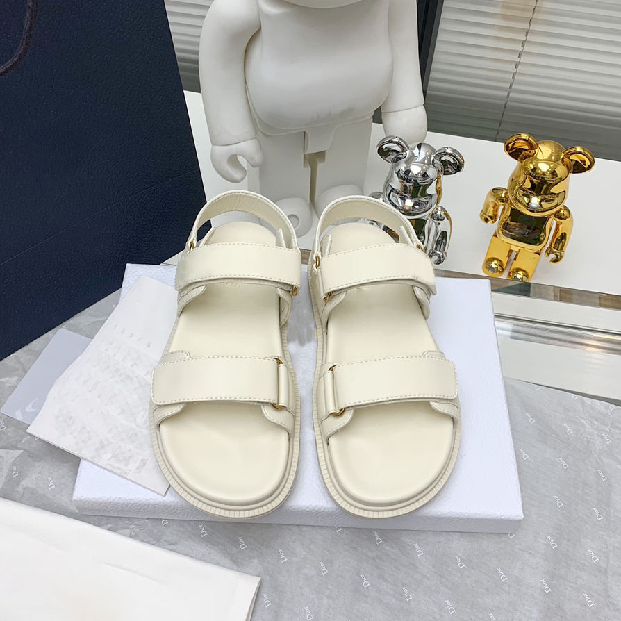 

Luxury Design Women Sandals Fashion Leather Womens Slippers Shoes Leather Outdoor Designer Slide Sandales Sport Sneakers Wsvxbfh, Black