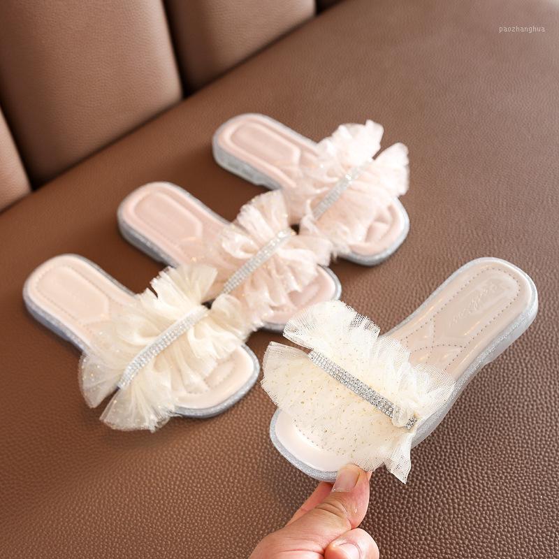 

Summer Girl Casual Sandals Slides Flower Princess Flat Slides Children Shoes Girls Sandals Girls Summer Shoes1, Pink