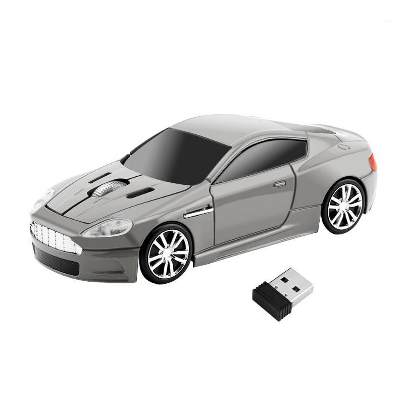 

2.4G Gift Lightweight Computer Ergonomic Accessories Home Laptop PC Optical USB Wireless Mouse Car Shape Office Battery Powered1