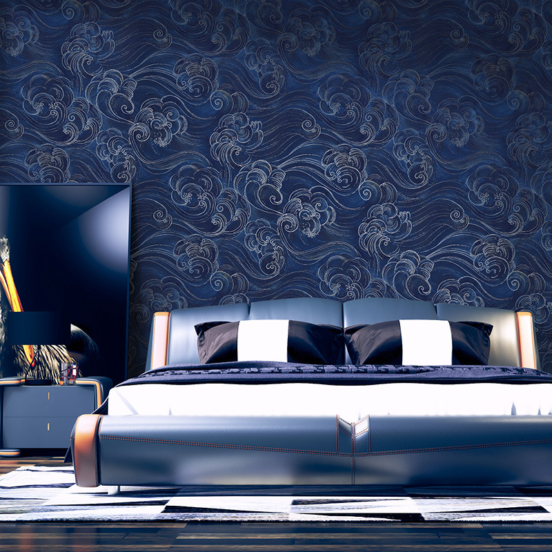 

Modern Abstract Luxury 3D Wallpaper Roll Non Woven for Walls TV Sofa Background Wall Paper Purple Blue Beige papel pintado, 0900101