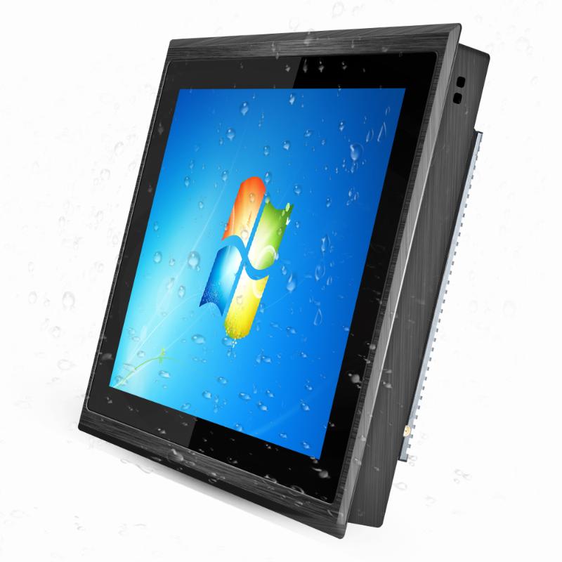 

10 12 15 17 inch Industrial Panel PC waterproof, dustproof, fanless cooling all in one PC whit Capacitive Touch 4G RAM,128Gb SSD