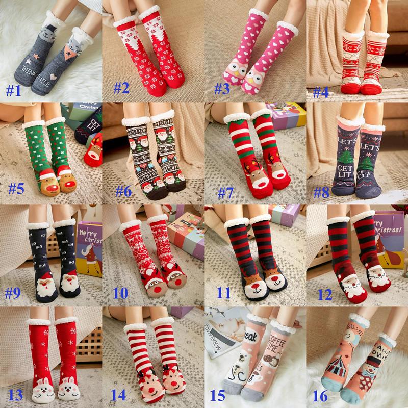 Girls Ladies Christmas Cozee Slipper Socks Sherpa Shoes 3D Animal Novelty Fleece