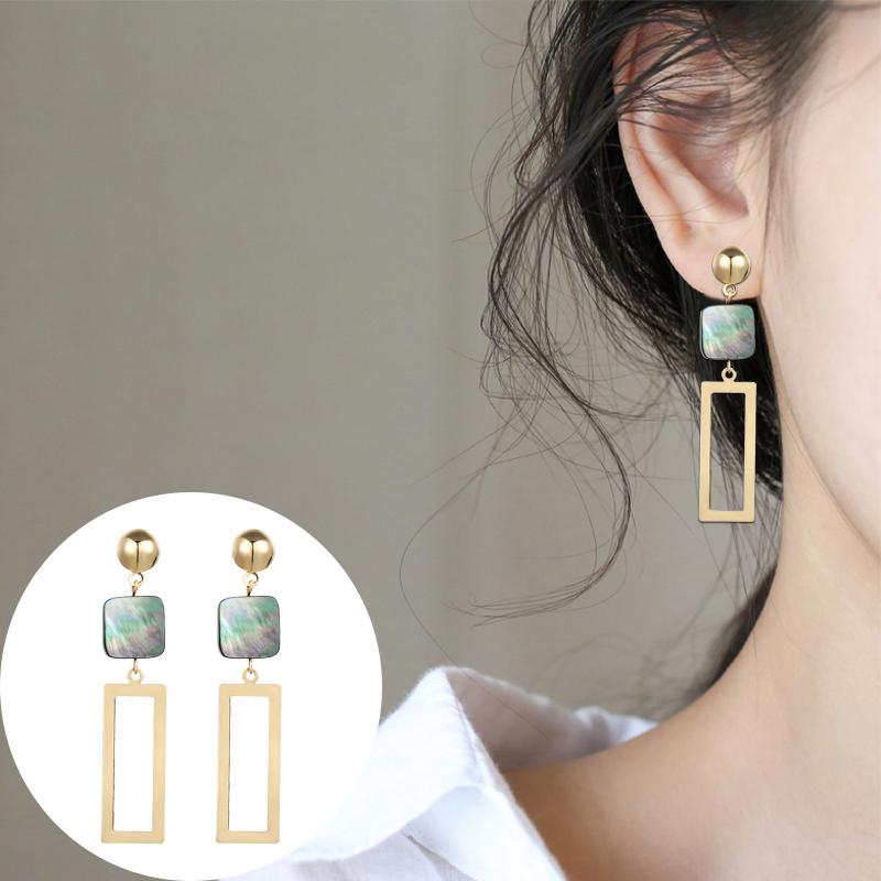

Hot Sales Geometric Earring For Women Classic Square Acrylic Earring Drop Earrings Simple Party Jewelry Wolesale