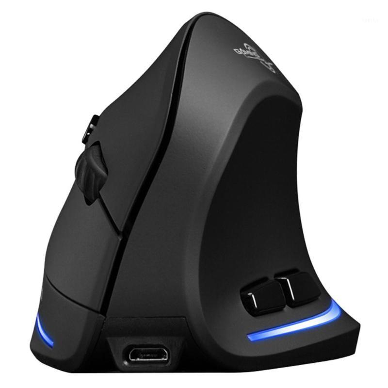 

ZELOTES F-35 Wireless 2.4GHz Rechargeable Vertical Mice 6 Buttons 2400 DPI Adjustable Ergonomic Optical Gaming Computer Mouse1
