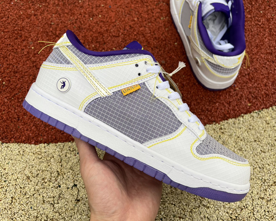 

2022 Release Union x SB DK Low Skateboard shoes Corut Purple White Opoti yellow trainers Sports Shoes Outdoor Sneakers With Original Box, #1