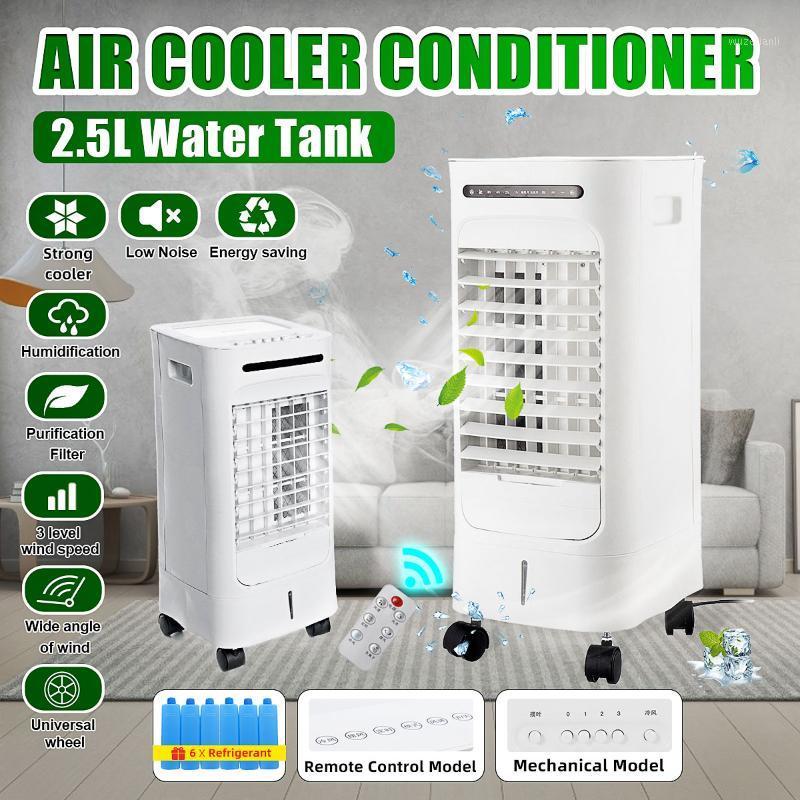 

2.5L Capacity Portable Air Conditioner Conditioning 75W 220V Natural Wind Air Cooling Cooler Leafless Fan Household Living Room1
