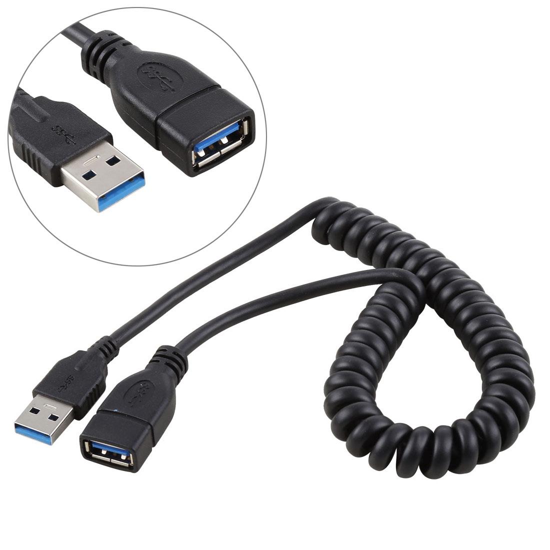 

15m High Speed USB 30 Male to Female Retractable Spring Extension Cable