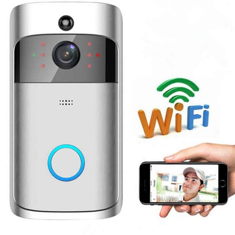 

Free Shipping 720P Smart Security Video CCTV Wireless Ring Doorbell Camera Wifi Door Bell Camera Wifi Video Smart Doorbell