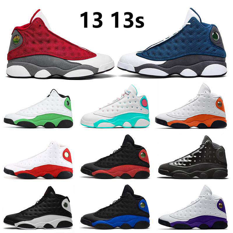 

Starfish 13s Red Flint Jumpman Basketball Shoes 13 Aurora Green Hyper Royal what is love Chicago Lakers Rivals Bred Mens Trainers Sneakers, Reverse he got game