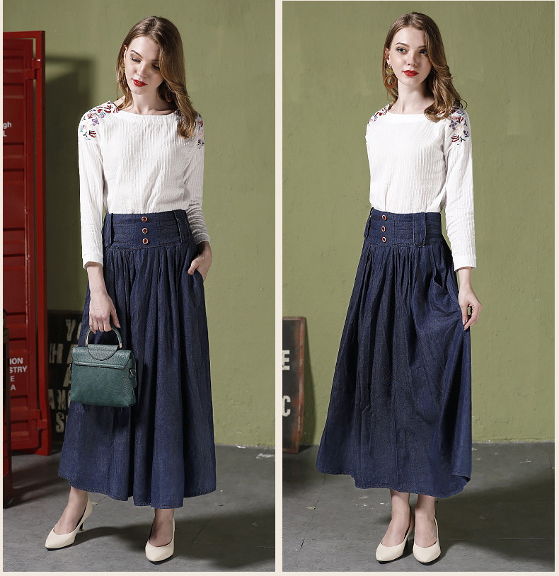 

Latest in the High Loose Score Jeans Plus Size Get Out a Line of Women' Skirts -6xl Gztv, Beige