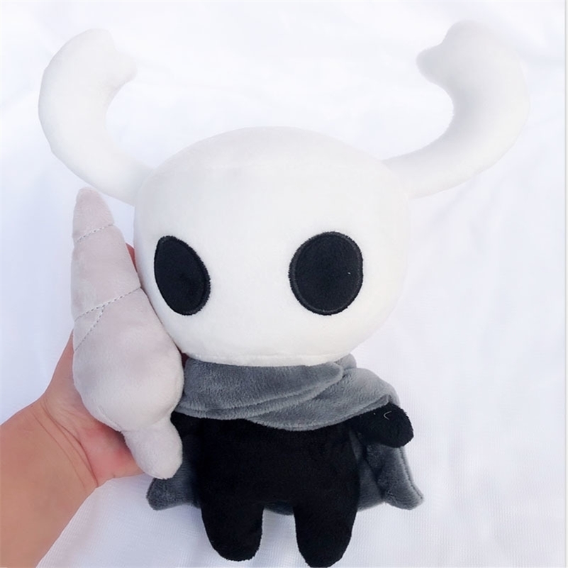 

30cm Hot Game Hollow Knight Plush Toys Figure Ghost Plush Stuffed Animals Doll Brinquedos Kids Toys For children Christmas Gift LJ200914, Opp bag