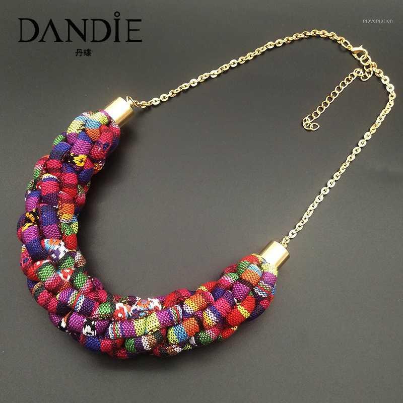 

Dandie Stylish cotton rope necklace, woven, simple feminine accessories1