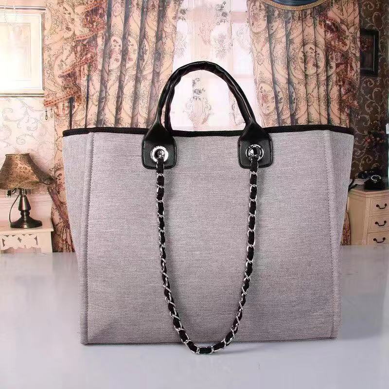 

Classical Brand designer new fashion women large-capacity canvas tote bag, brand designer shoulder bag. free delivery,HOT Chain bag purse