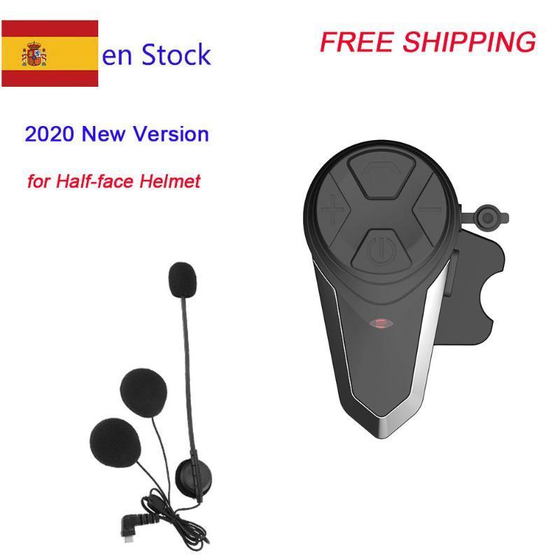 

2020 Version BT-S3 Intercomunicador Moto motocicleta motorcycle intercom IPX7 FM 1000M motorcycle intercom bluetooth1