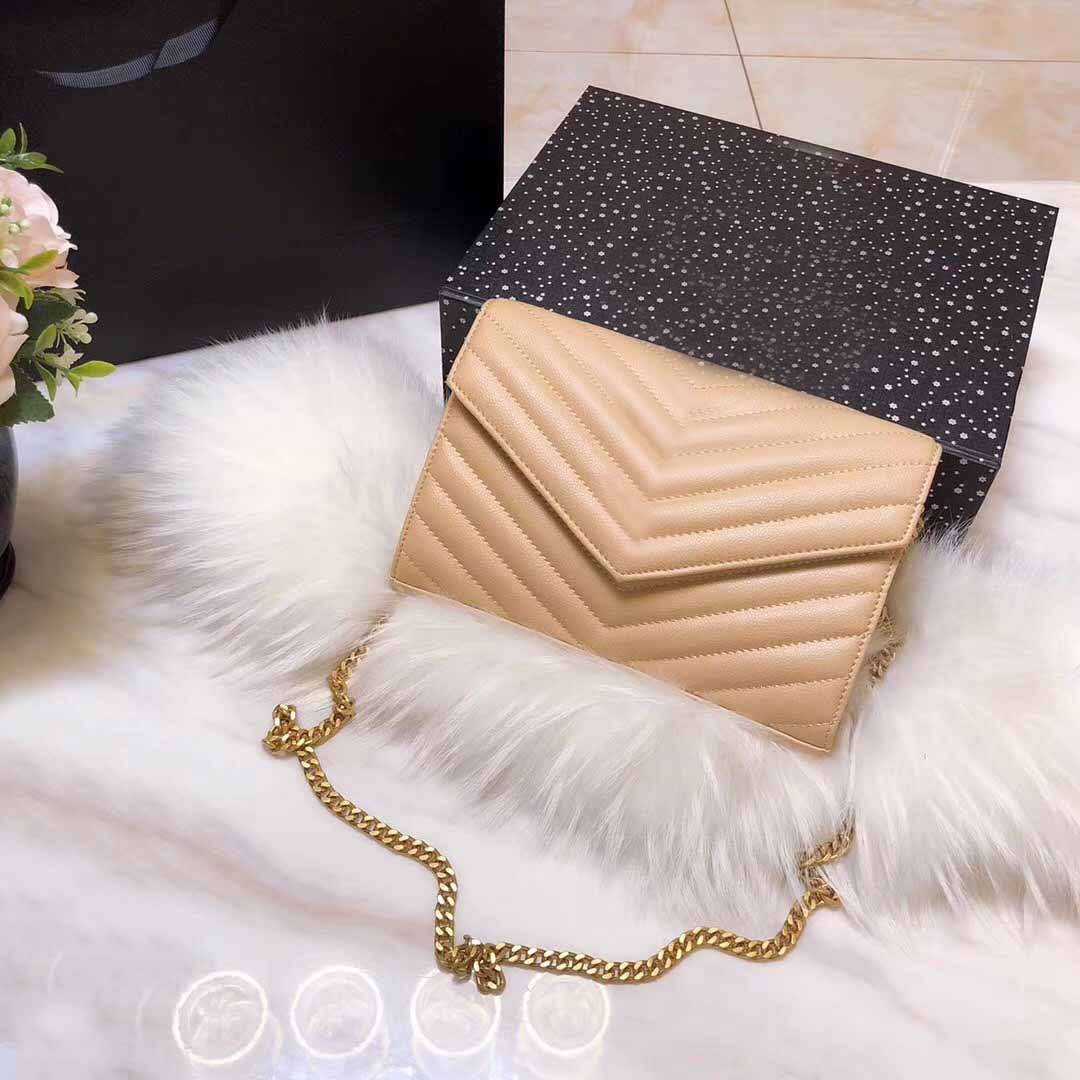 

2021 Classical handbags women shoulder fashion bags handbag shoulder bag clutch female free shipping nice 23cm hot sale bags, Black