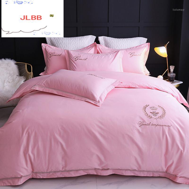 

Solid color Deer bed Set 4 Piece Soft Microfiber Bedding Set with Zipper Closure Reversible Duvet Cover King Size1, Gray