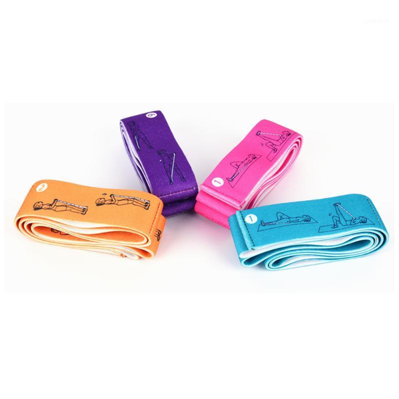 

Yoga Pull Strap Belt Elastic Latin Dance Stretching Band Loop Yoga Pilates GYM Fitness Exercise Resistance Bands1
