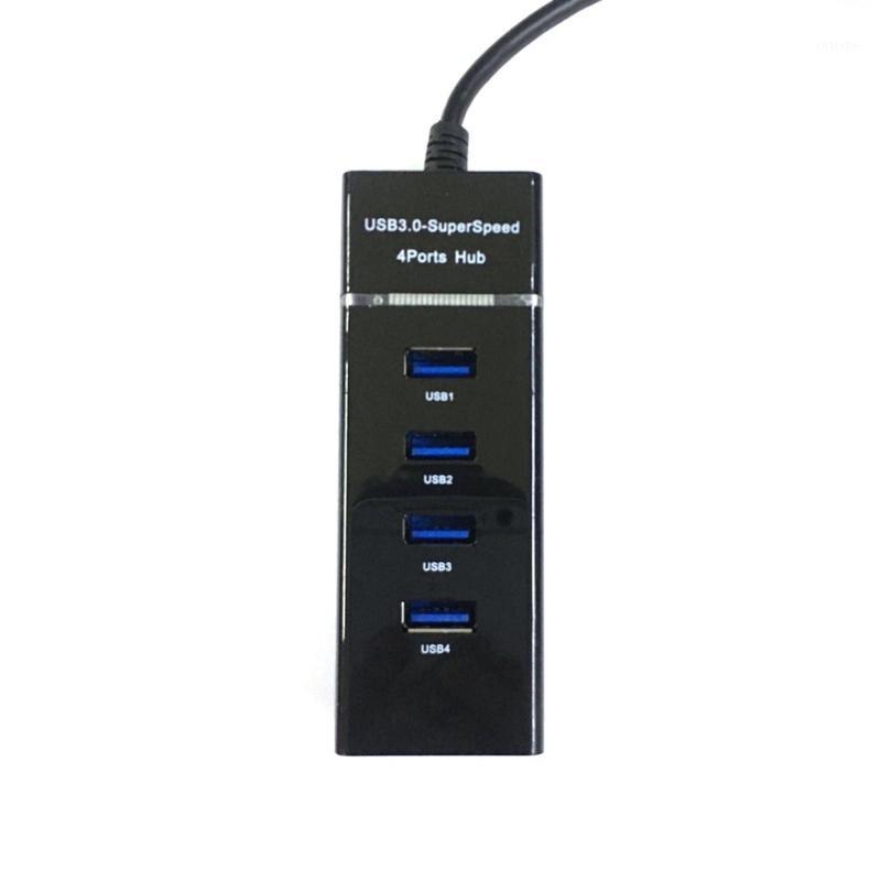 

4 Ports USB Hub High Speed Transmission USB 3.0 Hub Extension Adapter Portable Splitter For Laptop Notebook PC1