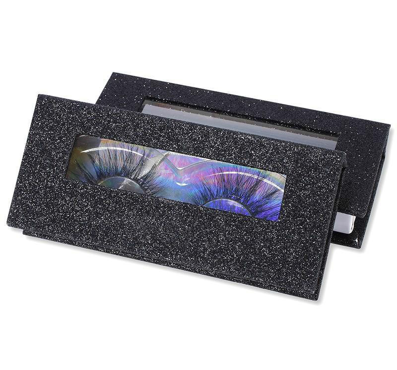 

Magnetic Lashes Box with Eyelash Tray 3D Mink Eyelashes Boxes False Eyelashes Packaging Case Empty Eyelash Box Cosmetic Tools Free Shipping