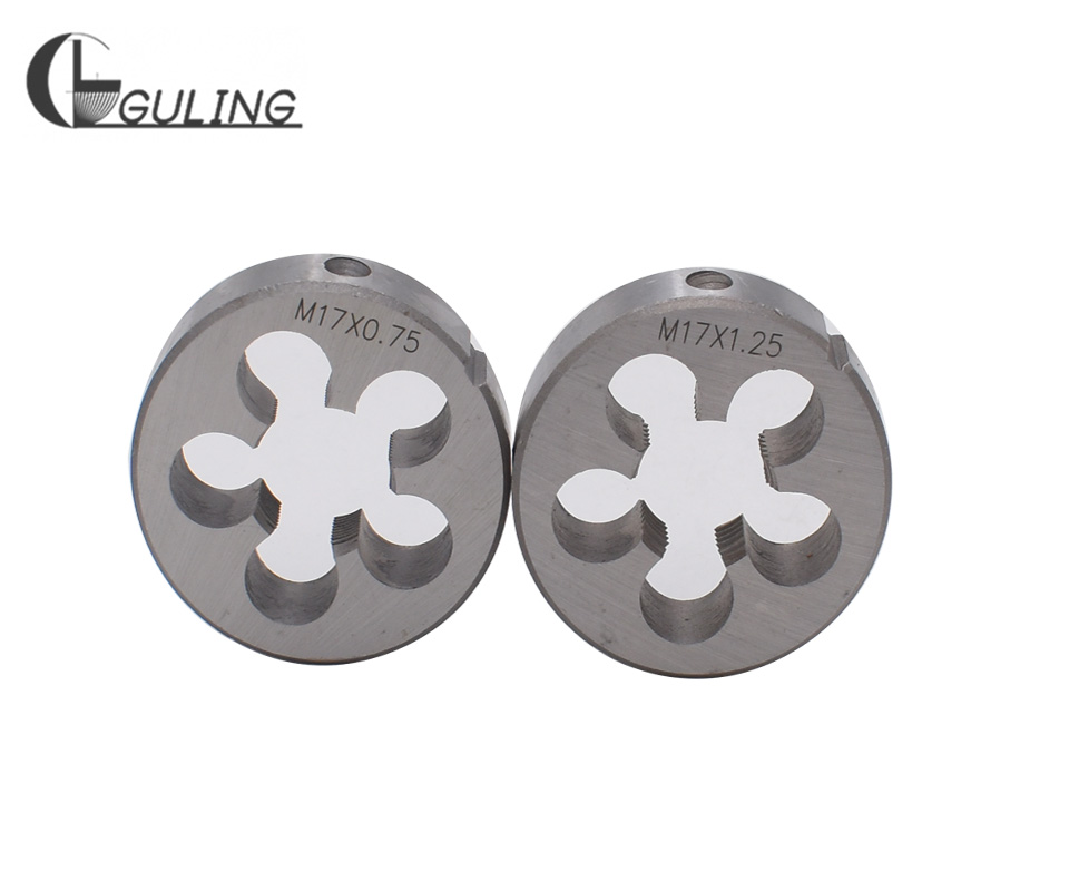 

GULING HSS Left Hand Round Fine Thread Die UNEF UNF 5/8-24 For Mold Machining Eorrecting External Pitch Threads Dies Tool