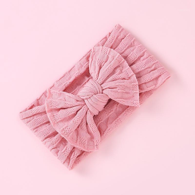 

2020 New Cable Knit Bows Nylon Headband Hair  Fit Most Wide Knot Bow Nylon Head Wraps Baby Girls Turban Hair1, Nsfb9723-10a5wei