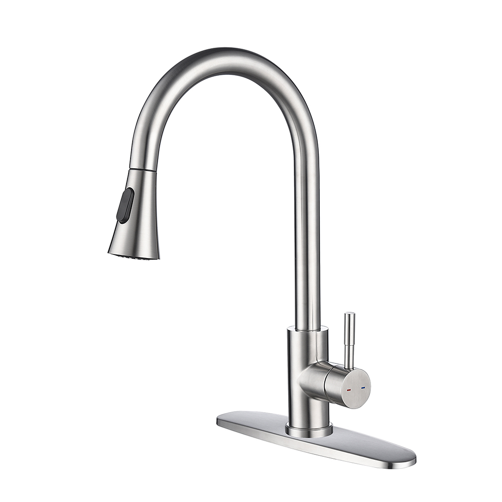 

US STOCK Kitchen Faucet with Pull Out Spraye