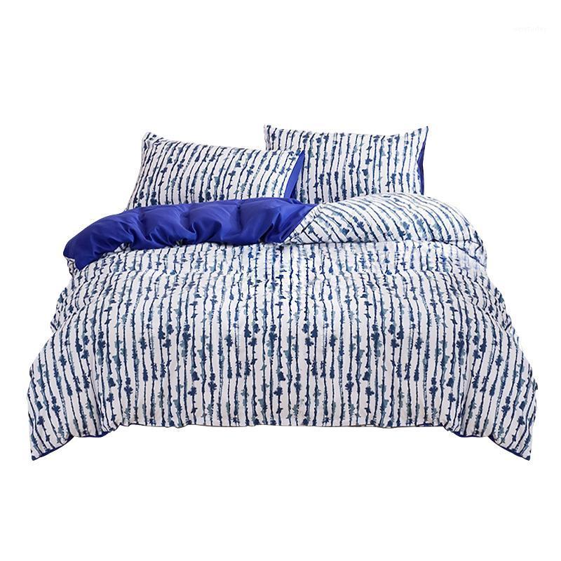 

3pcs/set Floral Bedding Decor Luxurious Quilt Cover Single Soft King Zipper Closure Fashion Modern Durable With Pillow Case1