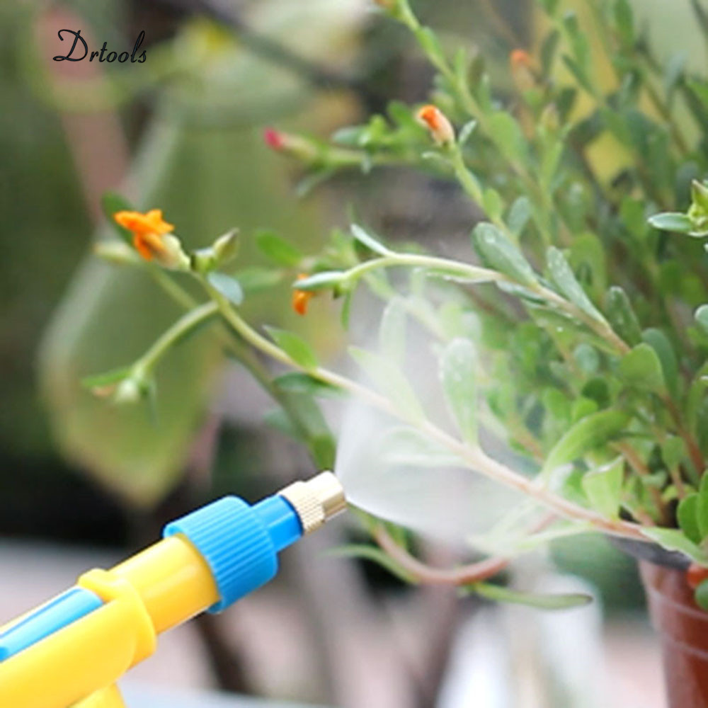 

Single &double Sprayer Gun Water Pressure Bottles Interface Watering Irrigation Plastic Trolley Sprayers Head Flower Garden Tool