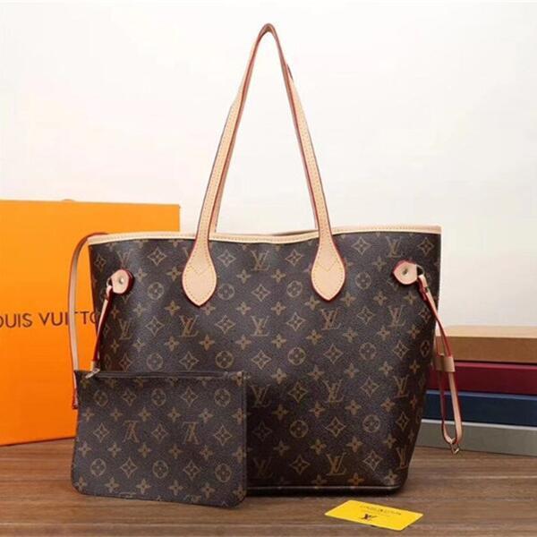 

Luxury designer bag 2020 free shipping 2-piece shoulder bag ladies handbag handle shoulder bag Shopping Bags