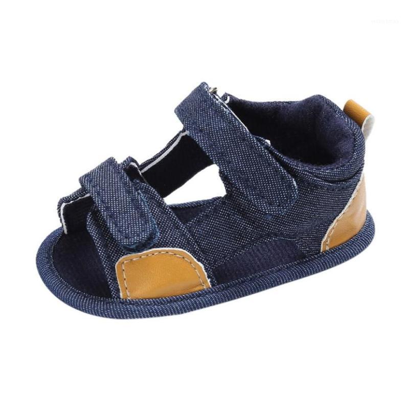 

TELOTUNY 2018 Summer Baby Boys shoes Toddler Canvas Infant Kids Girl boys Soft Sole Crib Toddler Newborn Shoes UK F21, Blue