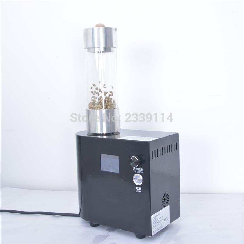 

Touch control panel Small 150g black 220v fresh coffee beans roaster baker machine, coffee roasting machine hot air1