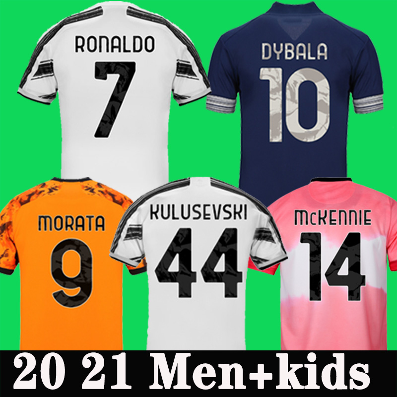 

Fans Player JUVENTUS soccer jersey 2020 2021 football shirt 4th RONALDO DE LIGT 20 21 MORATA DYBALA RAMSEY JUVE Men Kids kit t, Black;yellow