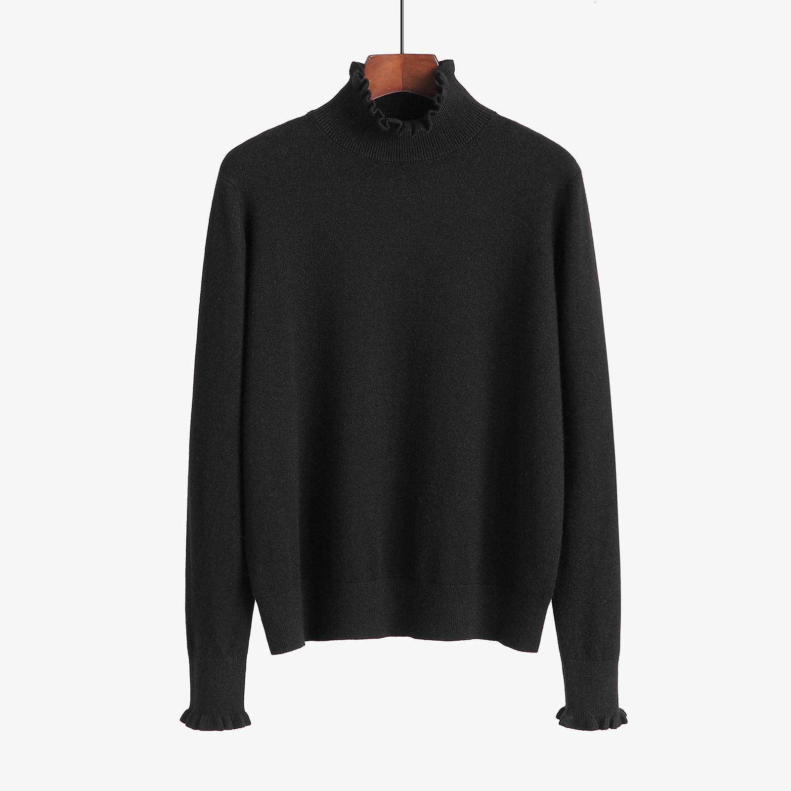 

2021 New Winter Thick Sweater Warm Women Turtleneck Sweaters Long Sleeve Chic Soft Jumper Top Knitted Pullover Jersey Mujer Zf1x, White