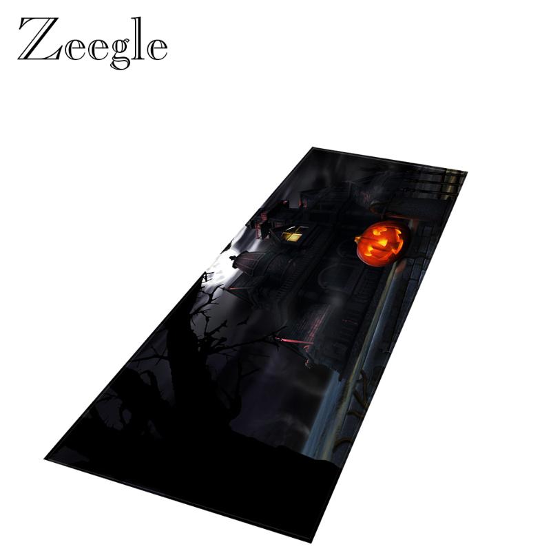 

Zeegle Halloween Rugs and Carpets for Home Living Room Anti-slip Kitchen Carpet Bathroom Doormat Shower Mat Bedside Carpet Mat, Pa30