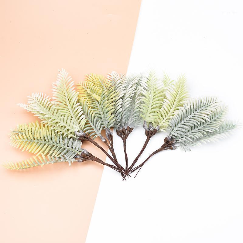 

12 Pieces Home wedding decoration accessories scrapbook diy christmas wreath vases decorative plastic flowers artificial plants1, Style 3