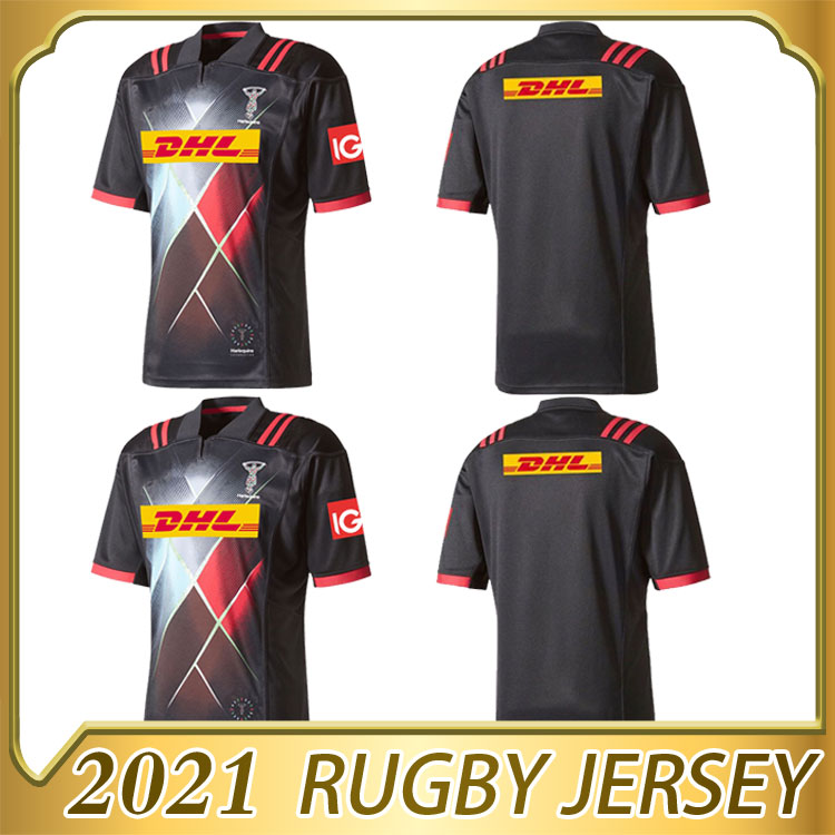 

Hot sales NEW 2021 Harlequins JERSEY home rugby Jerseys League shirt HARLEQUINS rugby jersey shirts s-5xl, Black