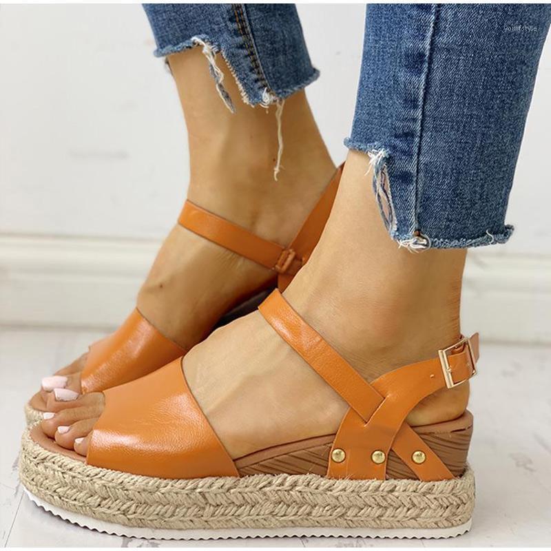 

Summer Women Wedges Sandals Gladiator High Heels Platform Ladies Shoes Open Toe Roman Beach Espadrille Sandals Zapatos Mujer1, Black