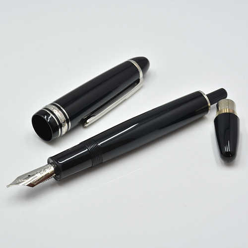 

Black Luxury Resin Msk-149 Classic Fountain pen For 4810 Nib office school supplies High quality Writing ink pens with Serial Number, Sky blue
