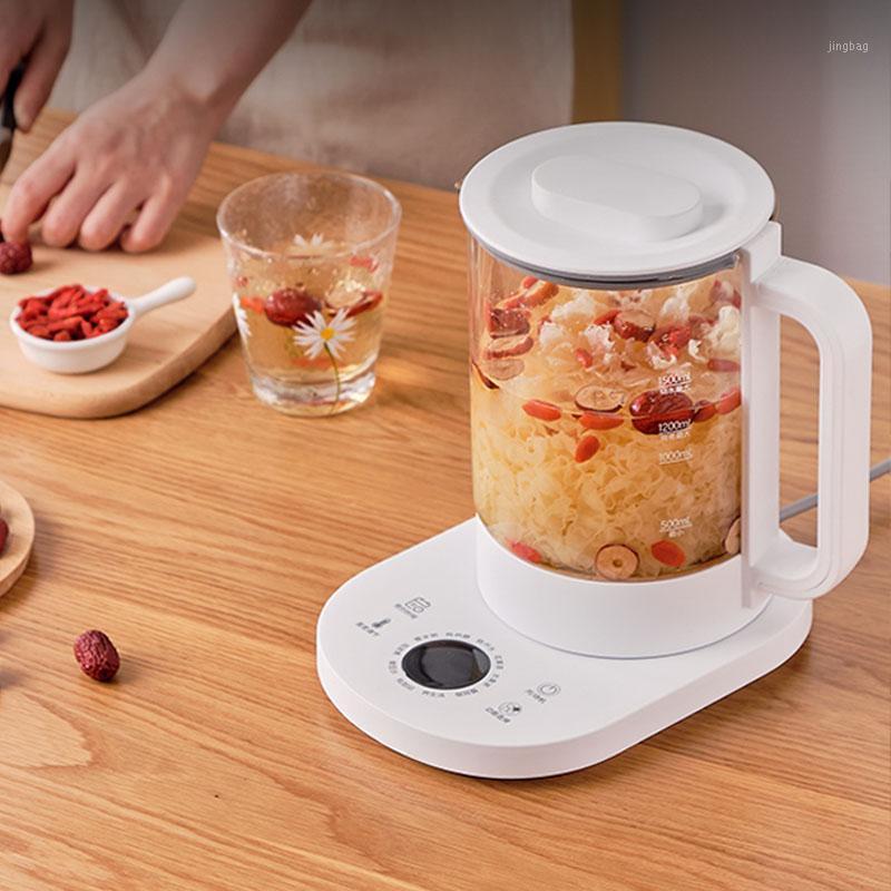 

220V Electric Kettle Health Preserving Pot Aotomatic Kettle Boiled Water Pot Timing Insulation Teapot With Strainer 1.5L1