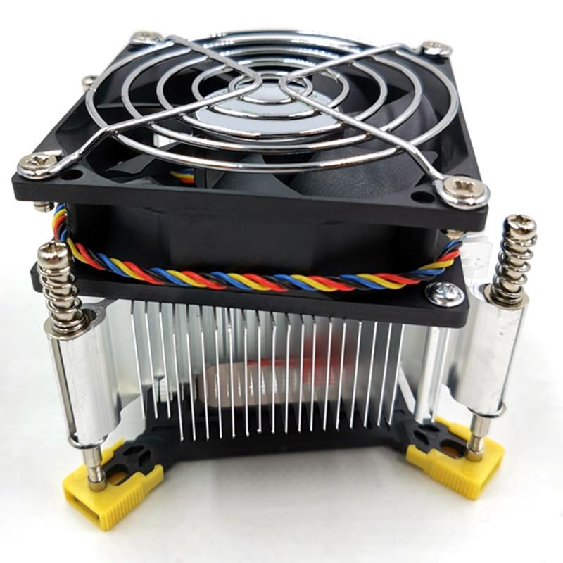 

CPU Cooler Fan Cooling 1366 2011 1155 4-Pin Wire Temperature Control and Speed Control Radiator for X58 X79