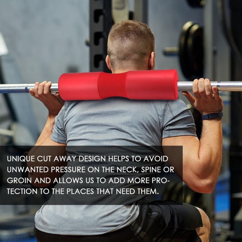 

Weightlifting Shoulder Protection Squat Cushion Weightlifting Shoulder Foam-Thickened Squat Pull Barbell Rod Cover Barbell Pad