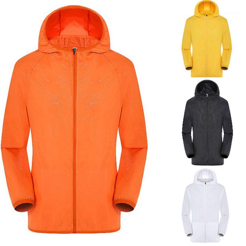 

Women Casual Sun Protection Clothing Jackets Breathable Quick-drying Windproof Ultra-Light Rainproof Windbreaker Sports Coat1, Yellow