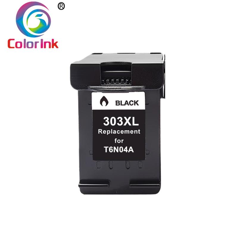 

ColoInk 303 for 303 black Ink Cartridge Compatible for Envy 6220 6222 6230 6234 6252 6255 7120 7130 7132 7155 Printers