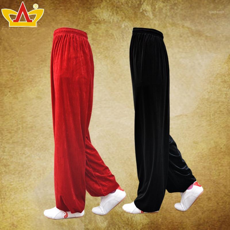 

Tai Chi Uniform Chinese Martial Arts Wushu Taiji Wing Chun Suit Traditional taichi pants1, Black