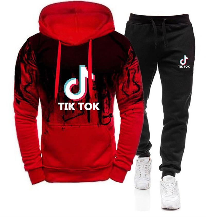 

Autumn and winter men's casual long-sleeved hoodie printed hoodi sweatshirt, fashion suit, Gray